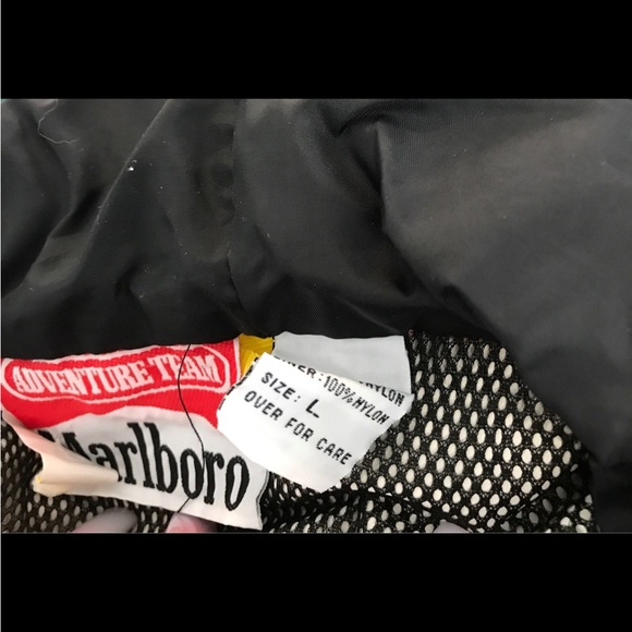 Vintage Marlboro Adventure Team Wind Resistant Hooded Jacket - Picture 5 of 6